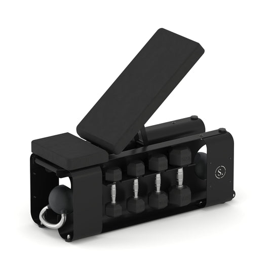 Adjustable Weight Bench with Storage – Multi-Position Strength Training Bench
