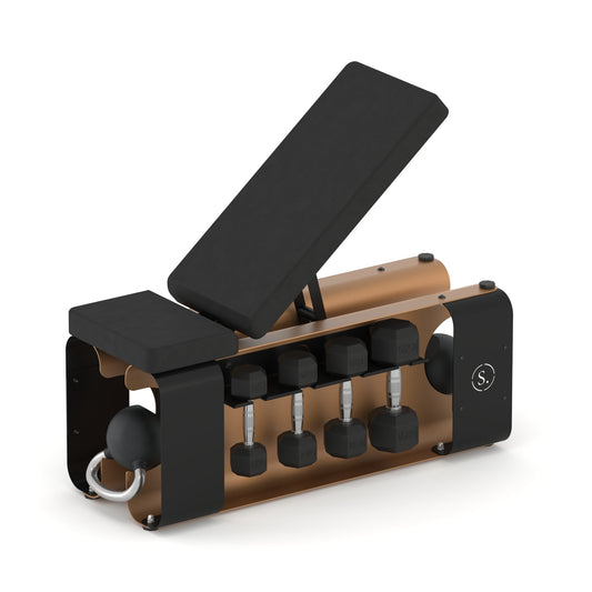 Adjustable Weight Bench with Storage – Multi-Position Strength Training Bench
