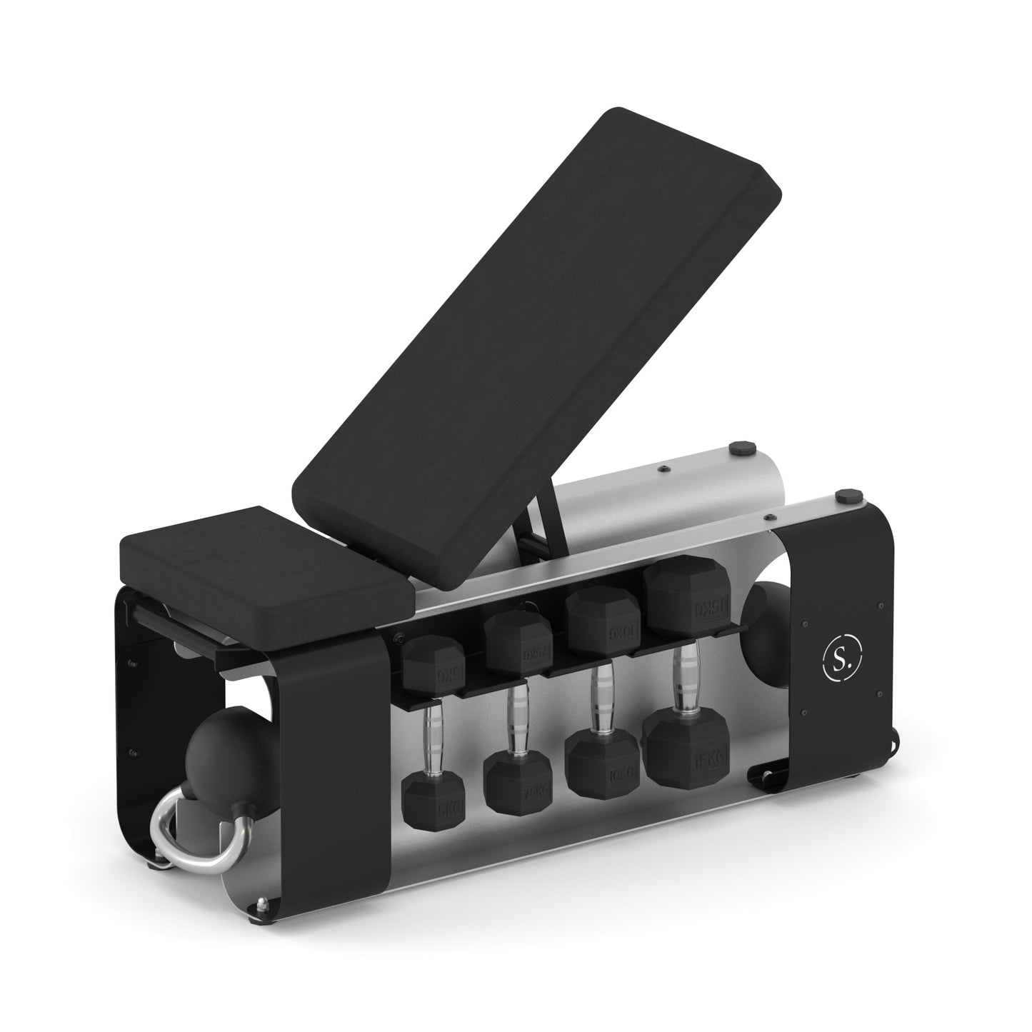 Adjustable Weight Bench with Storage – Multi-Position Strength Training Bench