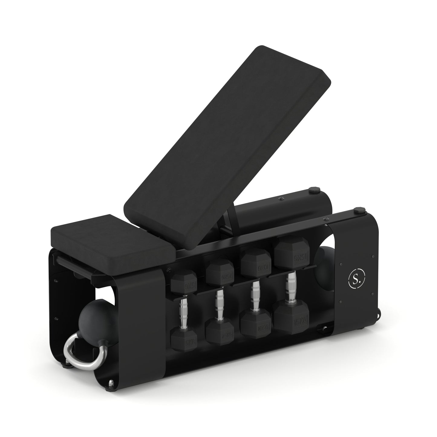 Adjustable Weight Bench with Storage – Multi-Position Strength Training Bench